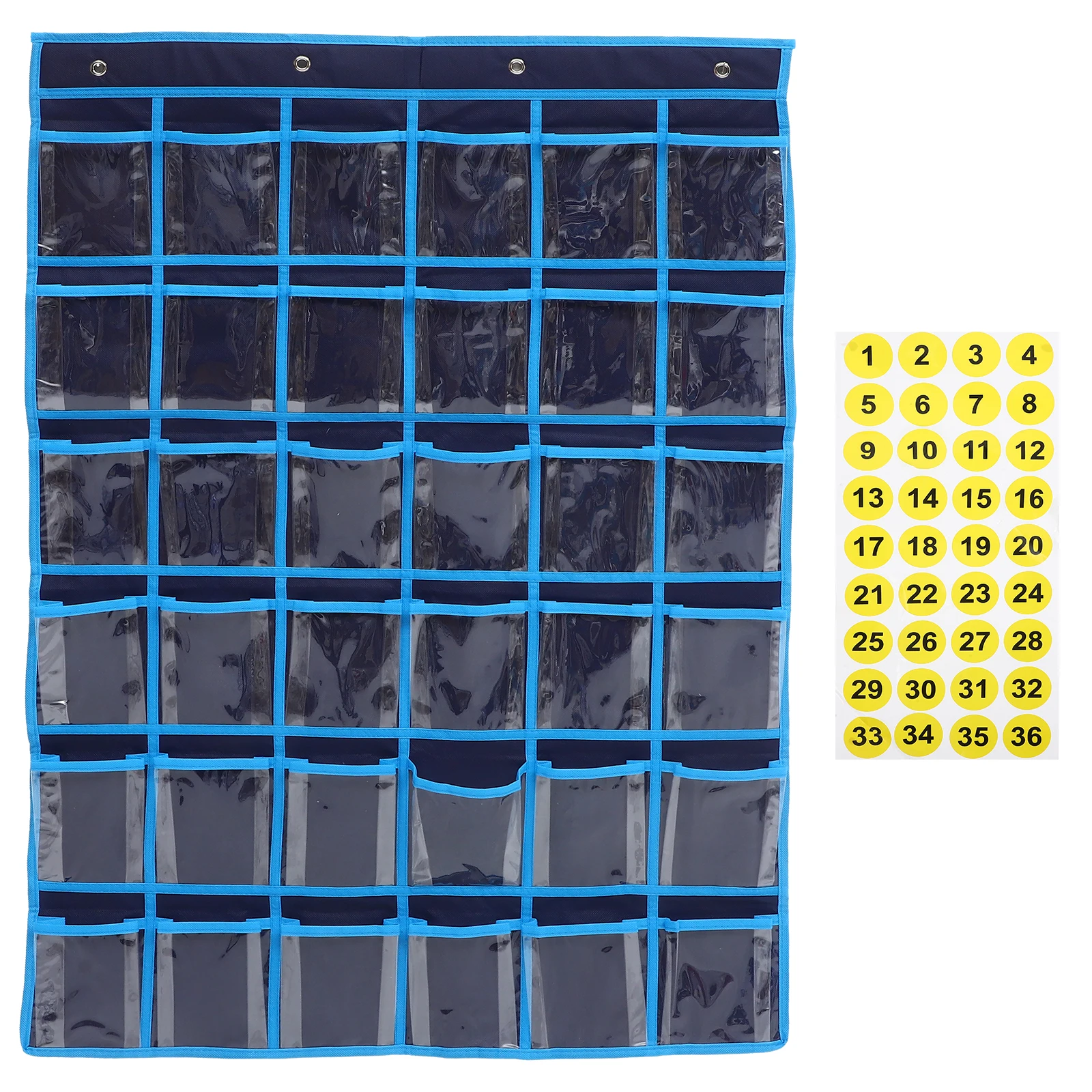 

Mobile Phone Storage Bag Pockets for Classroom Chart Holder Organizer Cell Hanging
