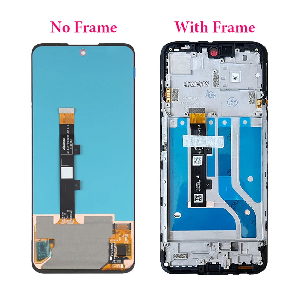 Original For Motorola Edge 20 Lite XT2139-1 LCD Edge 20 Fusion Display Touch Screen Replacement Digitizer Assembly