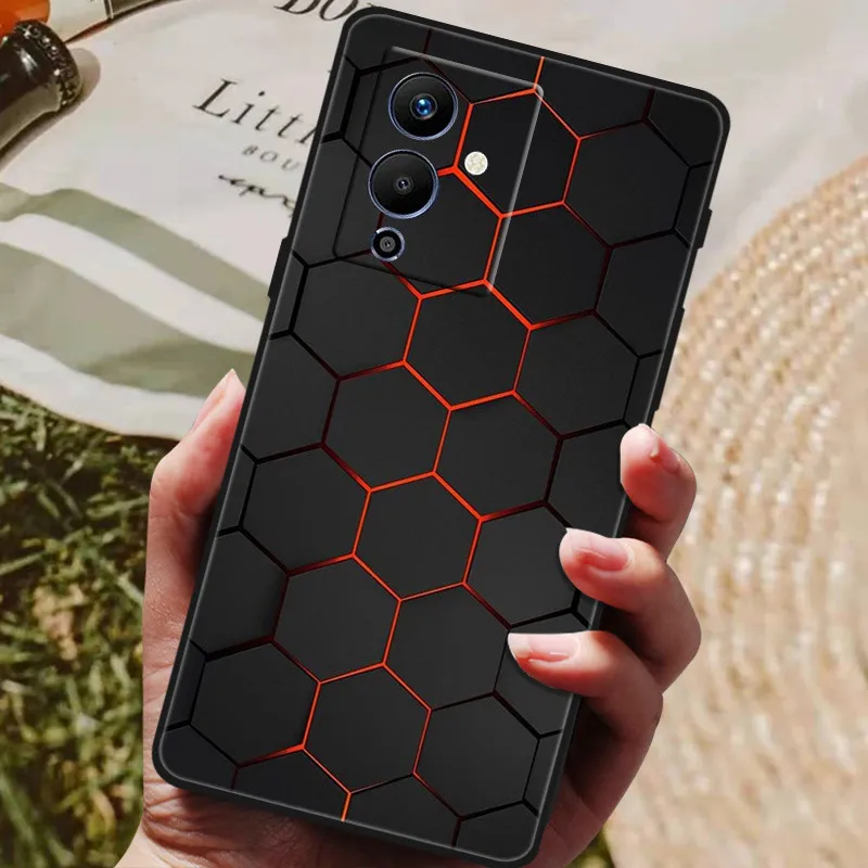 For infinix NOTE 12 PRO 5G Case X671B TPU Wolf Cat Silicone Bumper Cover for Infinix Note 12 Pro 5G Phone Case Note12 Pro 5G