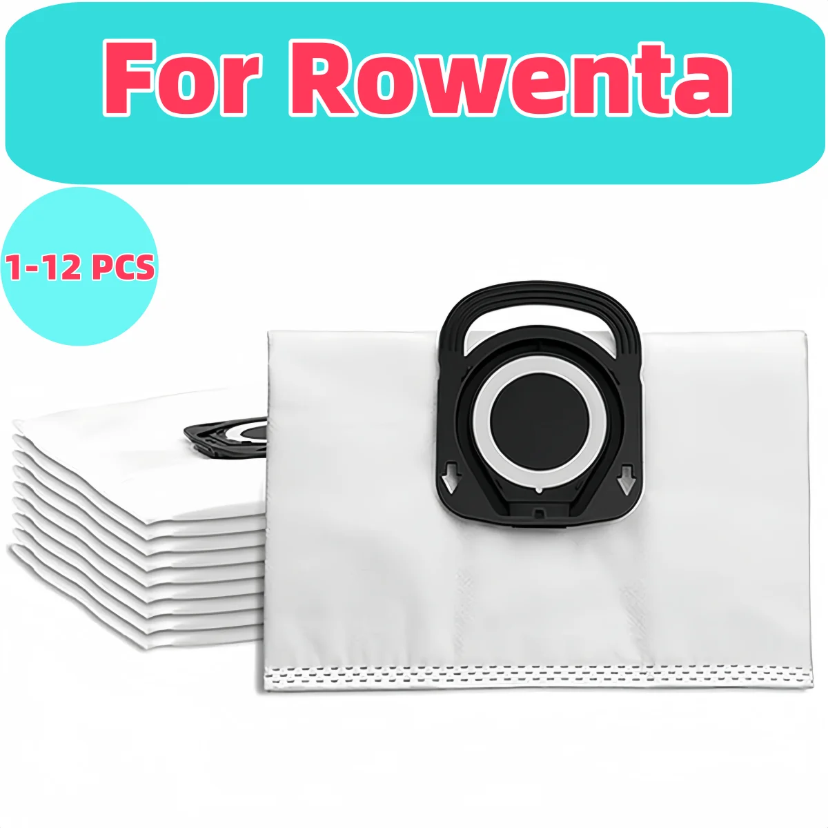 Bolsas de aspiradora para Rowenta Hygiene + ZR200520 ZR200720, bolsas de polvo para Rowenta Compact Power X-Trem Power y Silence Force
