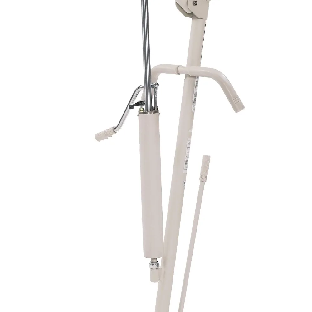 Lightweight Hydraulic Patient Lift, White, 450 lb. Weight Capacity, 9805P, Beige