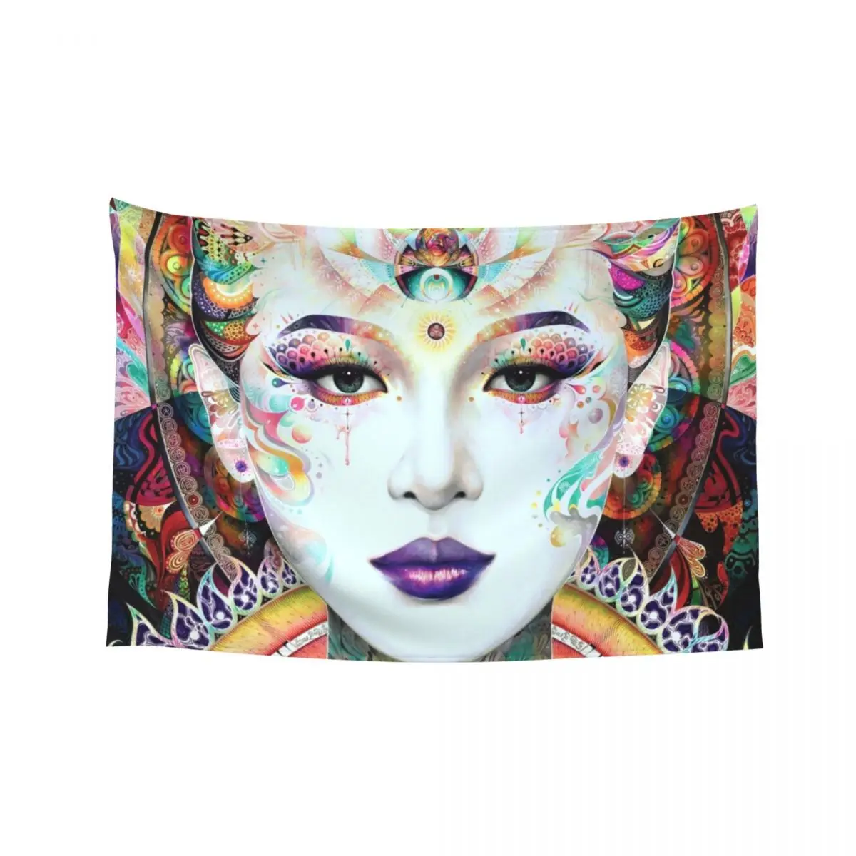 

Guan Yin Tapestry Room Decoration Aesthetic Decor For Room Wallpaper Bedroom Room Decorator Tapestry