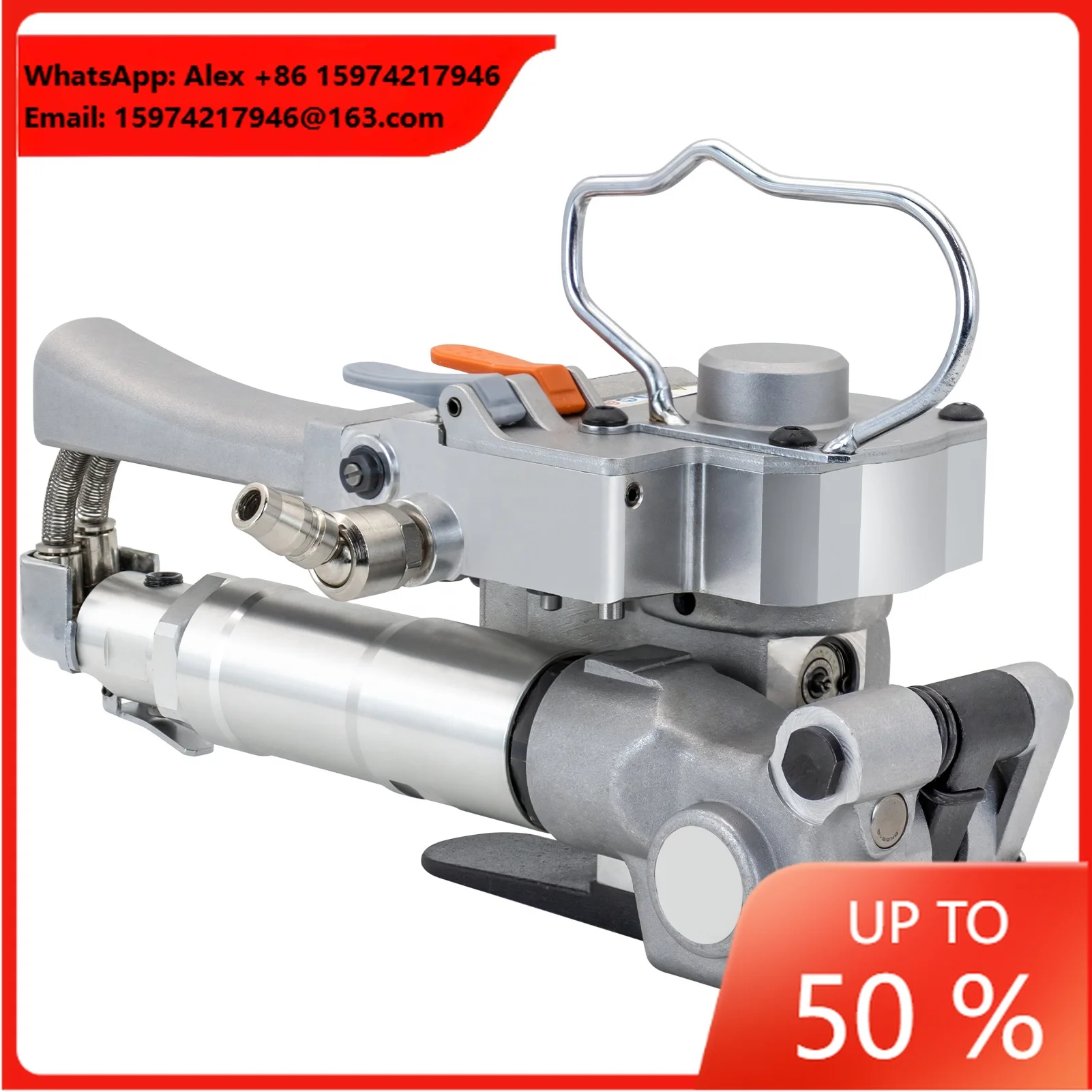 Packing Machine A19 CA19 Pneumatic Strapping Machine Pneumatic Baler Plastic Belt Strapping Machine