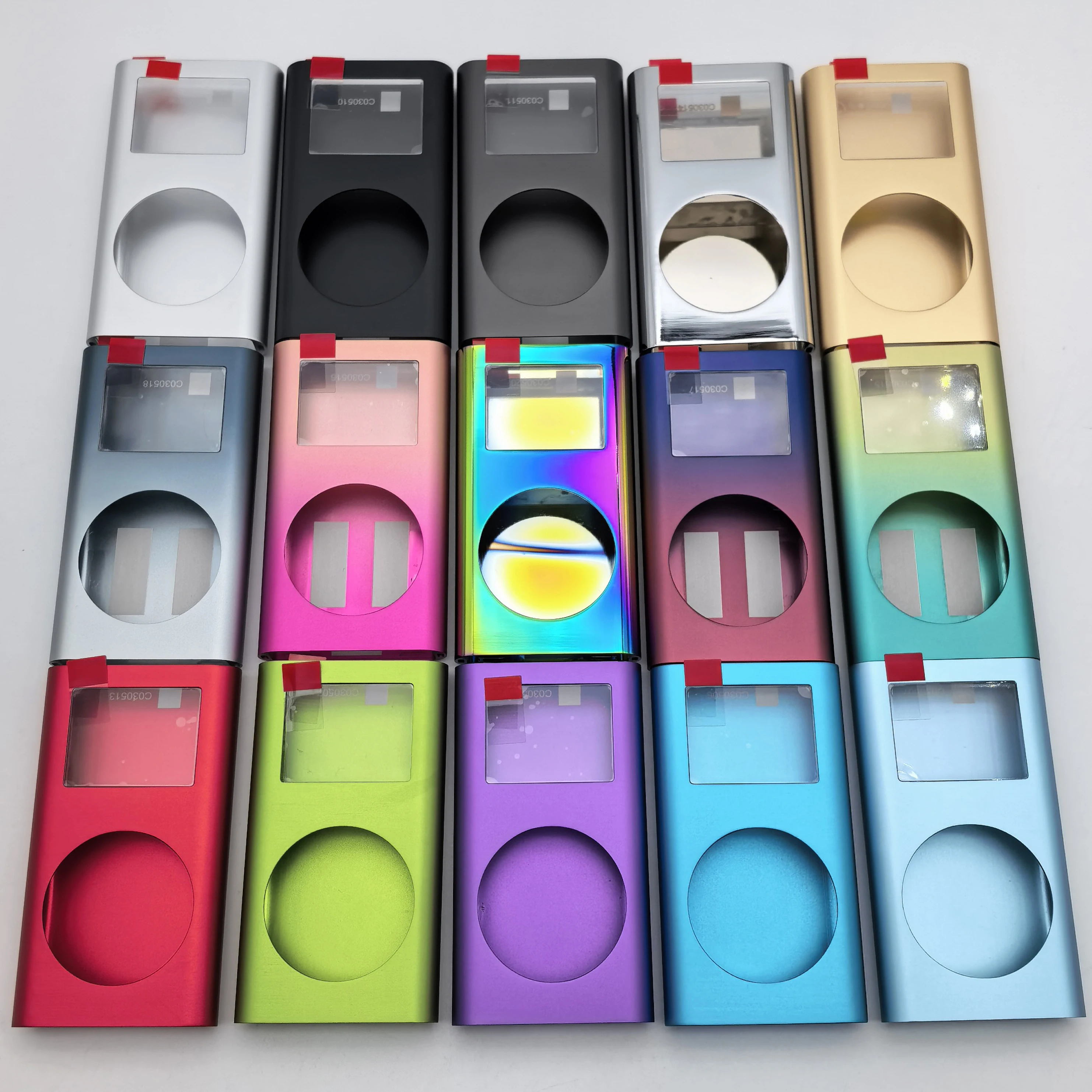 iPod Mini Leeres Metallgehäuse mit Sichtfenster, Vollständige Ersatzhülle für 1. & 2. Generation 4GB 6GB 128GB 256GB A1051 – Detail 5