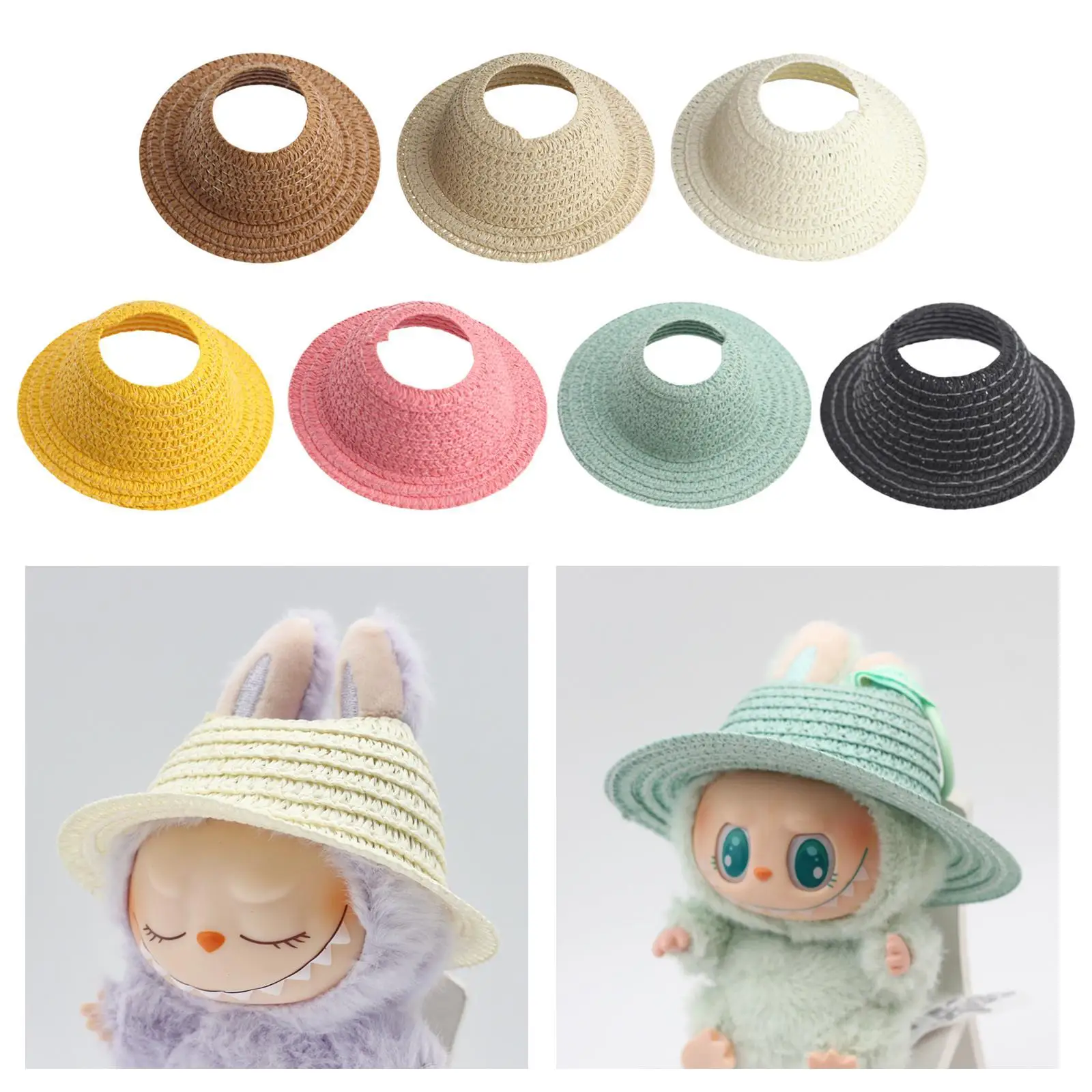 Doll Hat Set for Pretend Play Create Your Own Dolls for 15cm 17cm