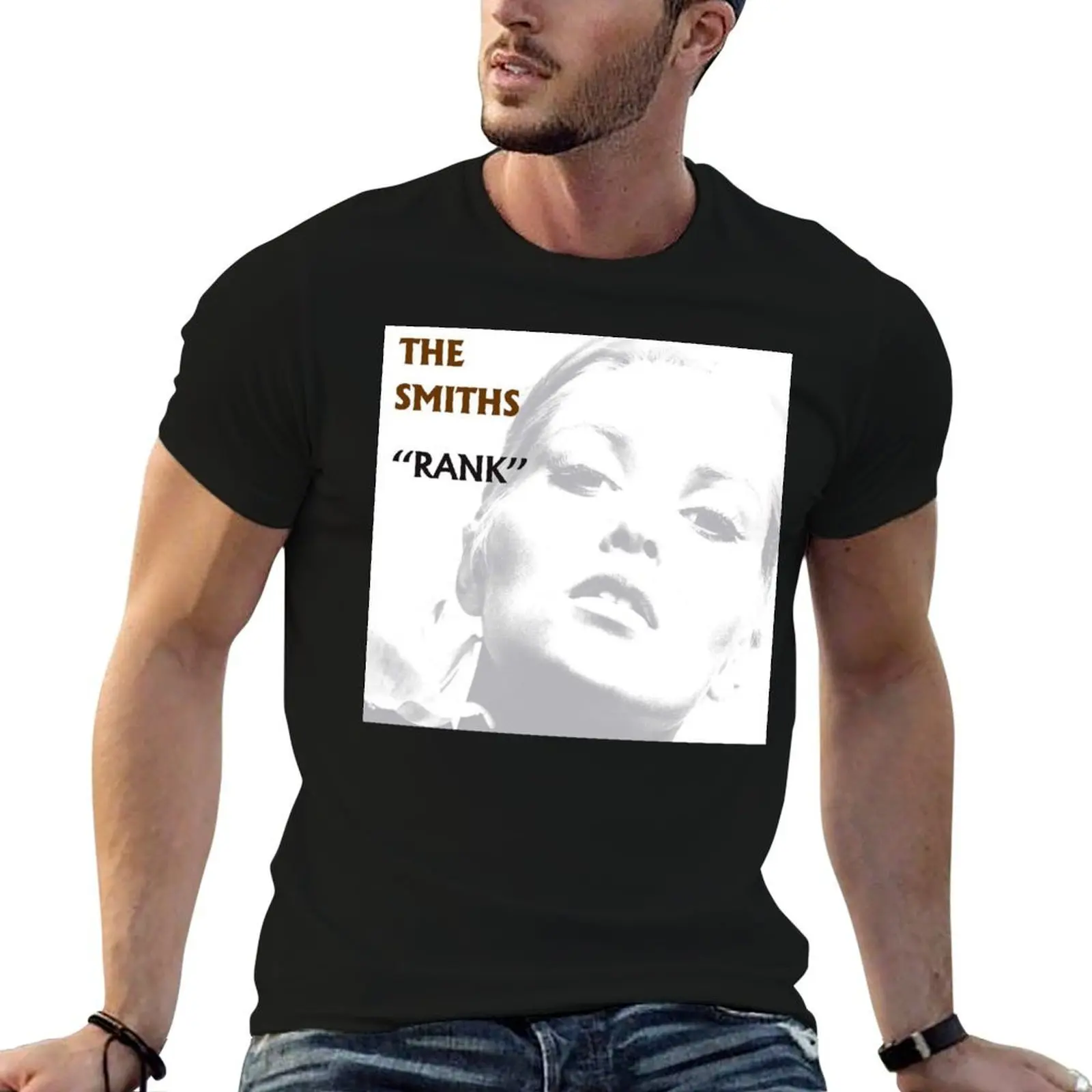 

RANK T-Shirt anime tshirt t shirt men 100% cotton luxury brand T-Shirt