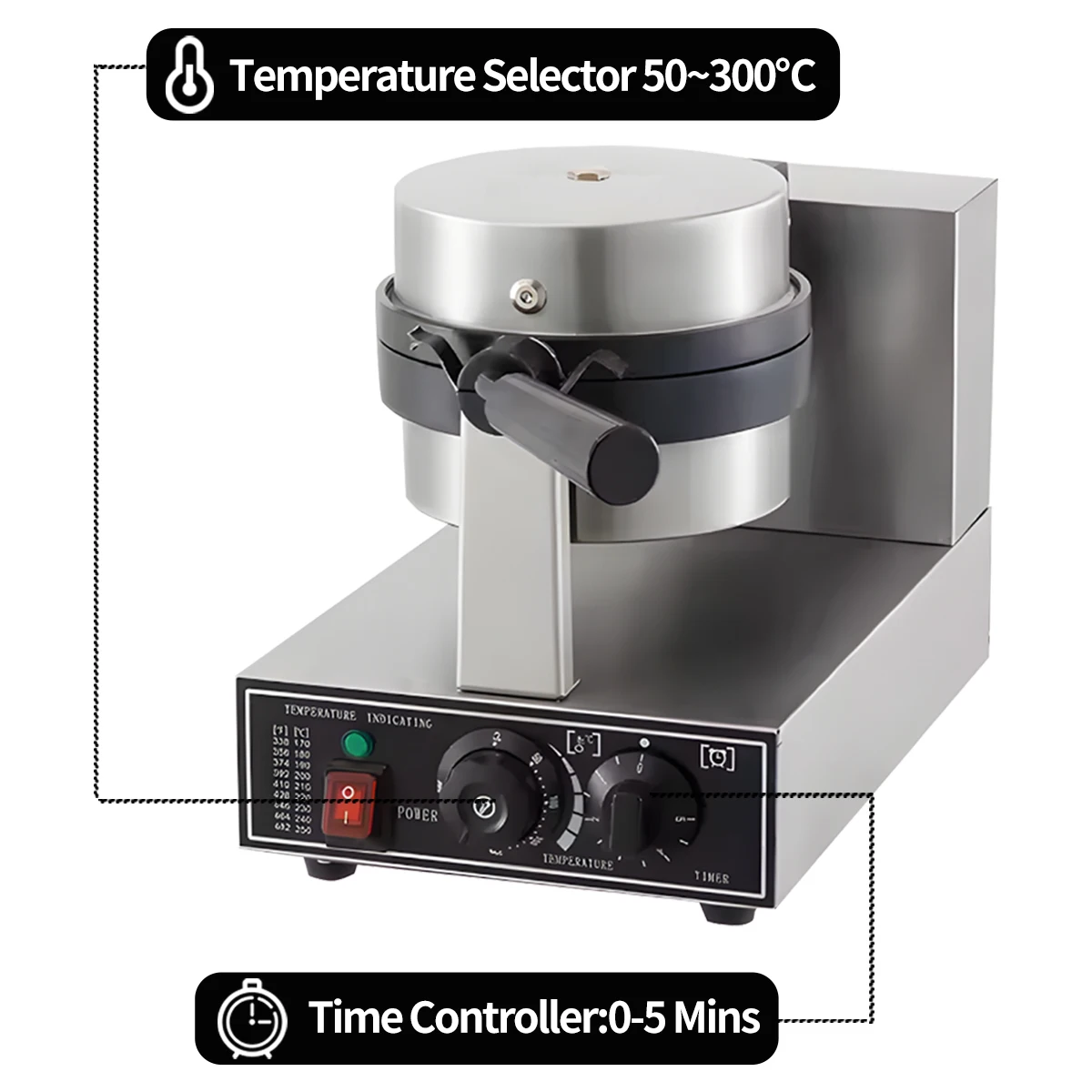 Электрическая НЛО круглая летающая тарелка гамбургер вафельница мороженое гамбургер сэндвич панини торт вафельная машина