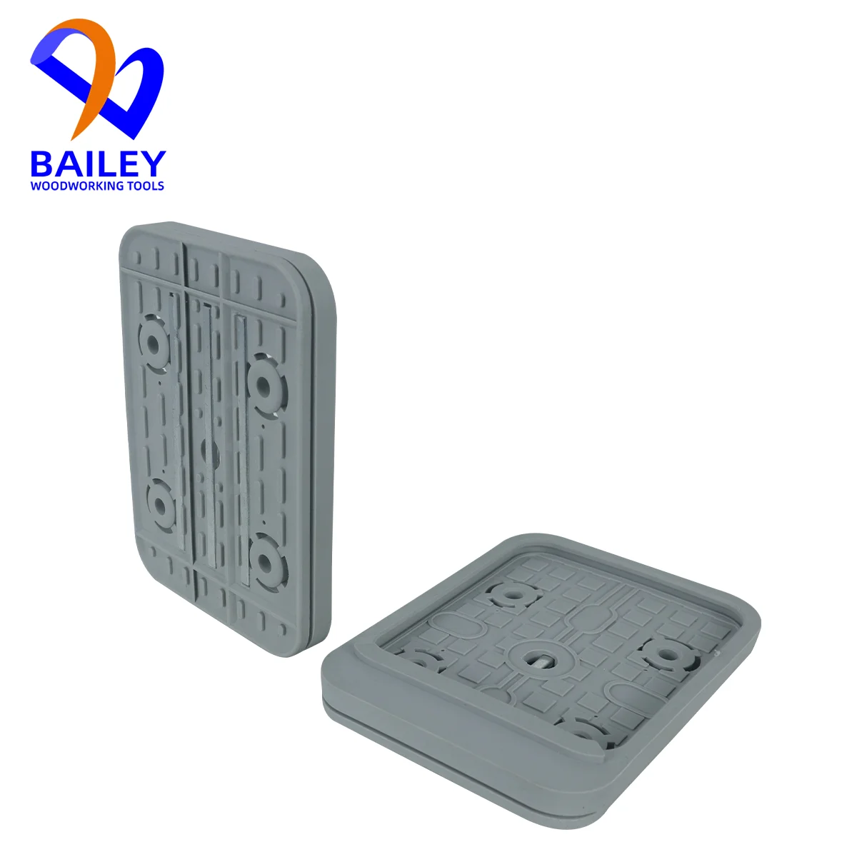 BAILEY-Placa de sucção a vácuo para casa, Ventosa de ervas daninhas, Centro de usinagem CNC, Ferramenta para madeira, 160x115x17mm, 5pcs