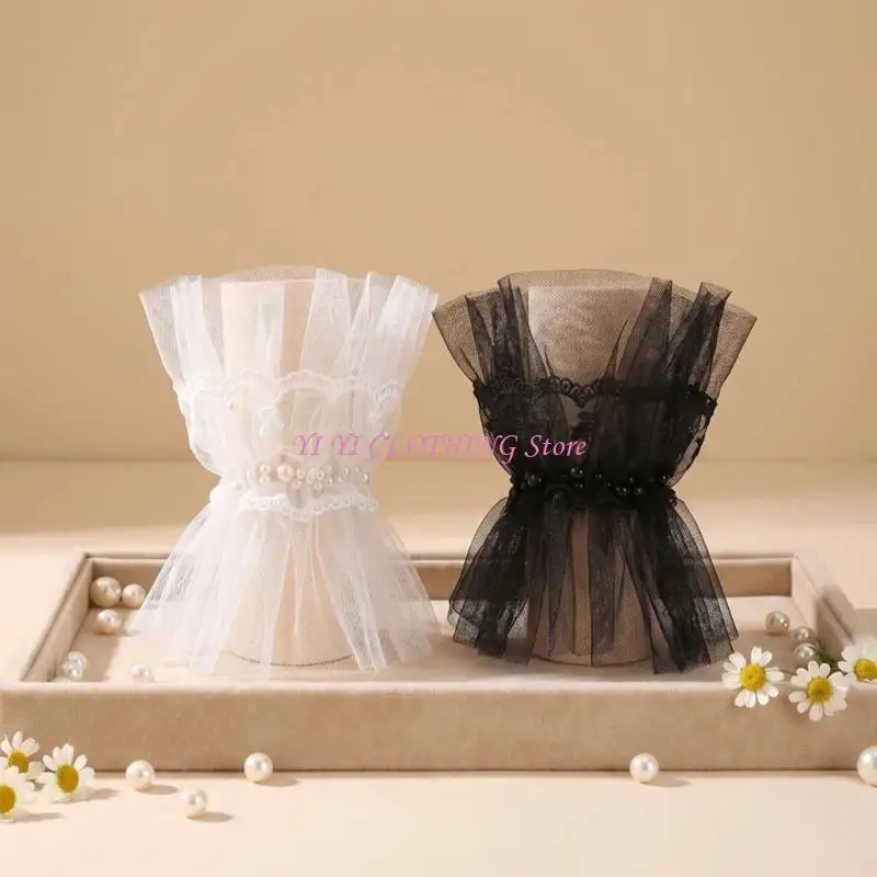 n5kf-classical-lace-faux-sleeves-pearls-decors-arm-cover-ruffle-wrist-cuffs-sleeves-for-various-outfit-and-occasion-dressingup
