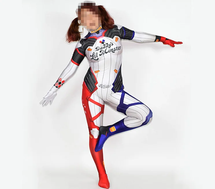 D.Va New Skin Cosplay Costume Girls Woman Female Zentai Catsuits OW Game DVA Superhero Halloween Adults Kids Bodysuit