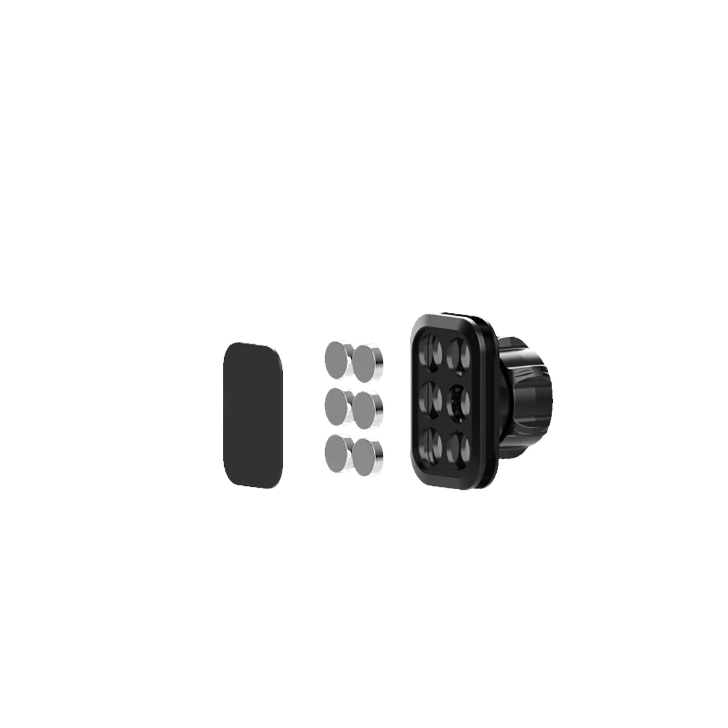 Universeller Autotelefonhalter für 17 mm Kugelkopf, magnetisch, 360-Grad-Drehung, Schwerkraft-Unterstützung, Telefonständer-Clip – Detail 1