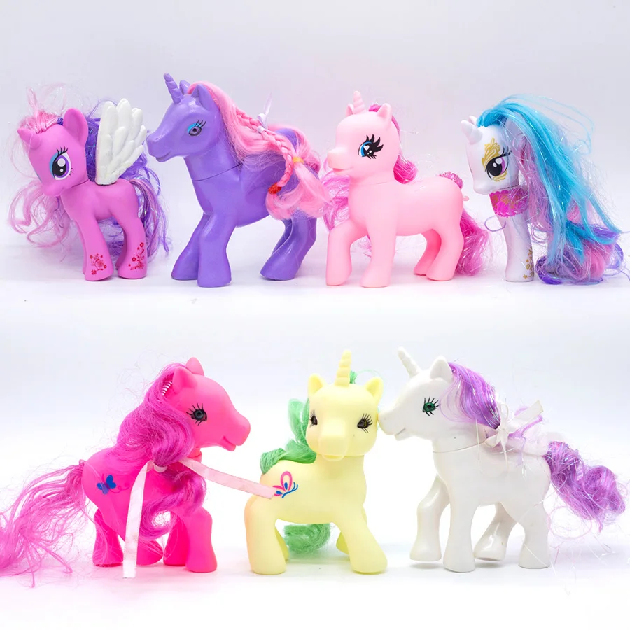 My Little Pony Cute Dolls Toy Collection Pegasus Garden Ponies Ponyville Equestria Friendship Is Magic G1 G2 G3 G4 Kids Gift