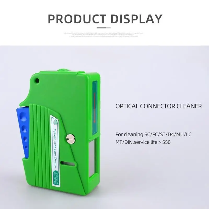 B03F Fiber Cleaning Box Pen for FC End Faces Optical Connector Clean Tool