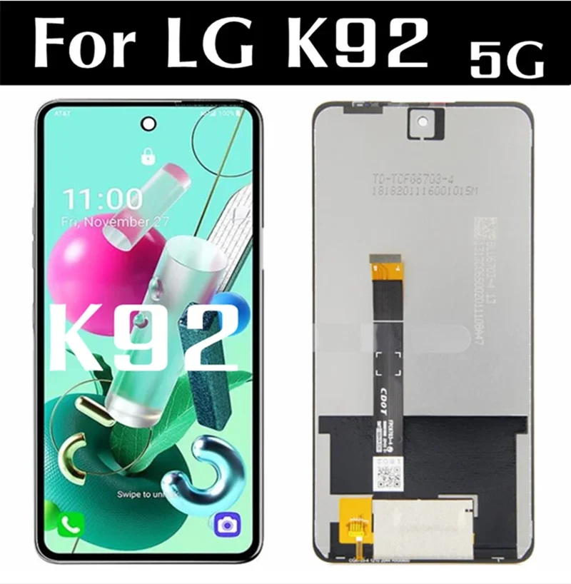 

ЖК-дисплей 6,7 дюйма для LG K92 5G LMK920, LM-K920, ЖК-дисплей с сенсорным экраном в сборе, замена