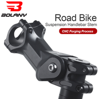 BOLANY Suspension Stem for Bicycles Shock-Absorbing Bike Handlebar Stem for Road Gravel Damper Stem Road Bike Accessories