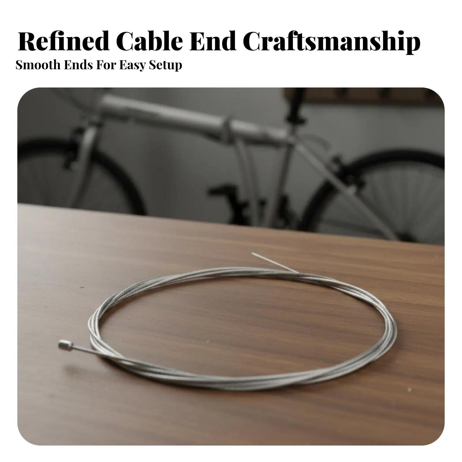 Galvanized Steel Bicycle Shift Cable for Folding Bike Derailleur Gear Wire MTB Road Cycling Parts Accessories Smooth Shifting