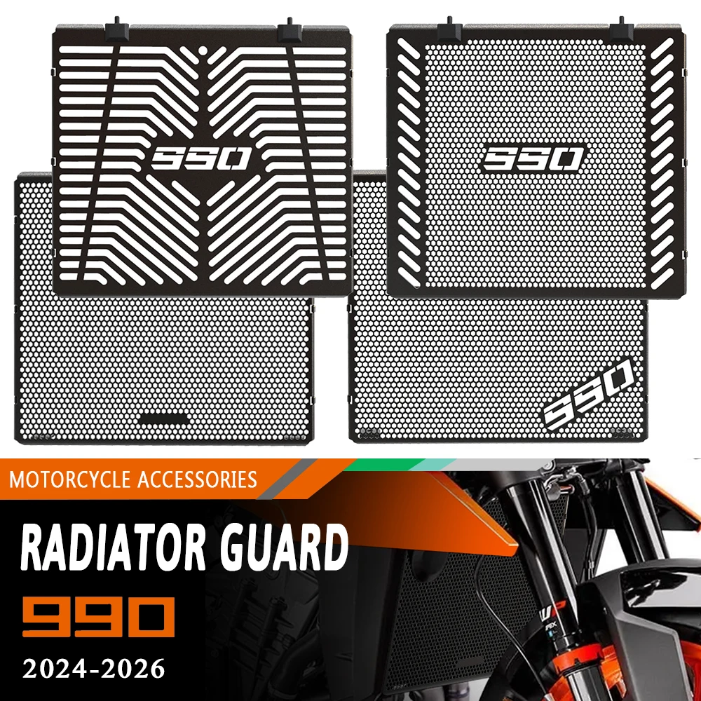 Radiator Grille Guard Protector Cover FOR KTM 990DUKE Duke990R Duke 990 R 2024 2025 2026 Accessories Oil Cooler Guard Motorcycle