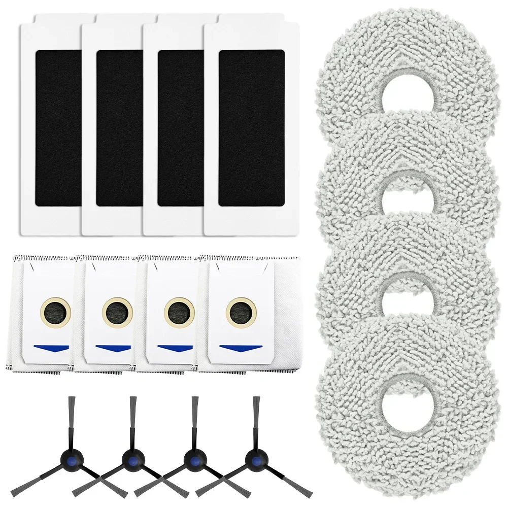 Enhance Your Cleaning Routine with For Deebot T30 PRO Replacement Parts Roller Brush Side Brush Filter Dust Bag