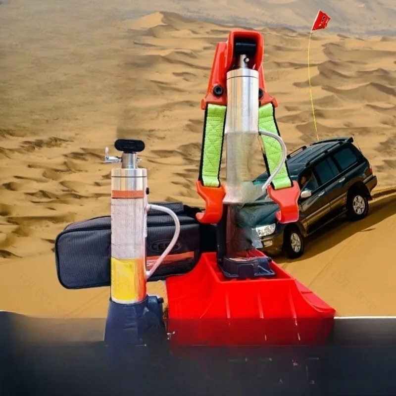 Power Tools Vertical Hydraulic Jack Tire Lifter Vehicle Mounted Monkey Climbing Pole Off-road Vehicle Desert Rescue And Rescue E
