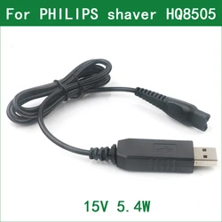 Carregador de adaptador de energia CA para Philips Hair Clipper, Plugue de parede UE, 15V, 5.4W, QC5115, QC5120, QC5125, QC5130, QC5330, QC5335, QC5360, QC5105