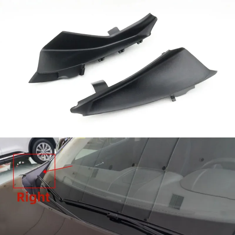 Car Front Windshield Wiper Cowl Deflector Trim Plate Cover Panel For Renault Koleos HY 2007-2016