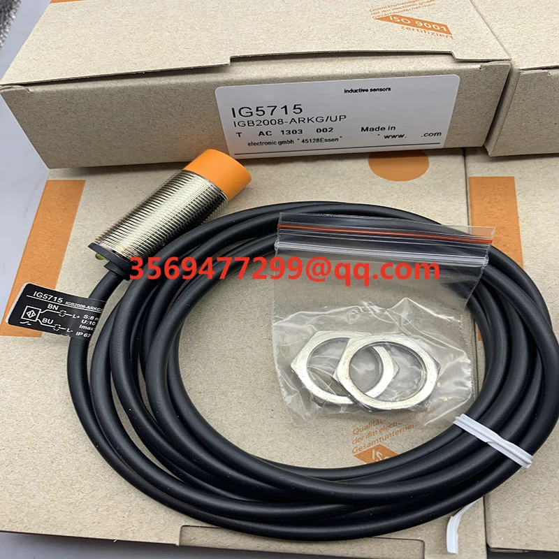 

Brand new stock IG5715 IGB2008-ARKG/UP Proximity switch sensor