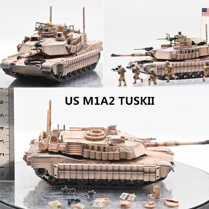 

Масштабная модель 1:72. 7205 1/72 American M1A2 TUSKII SEP Abrams, танк, бронеавтомобиль, коллекция фанатов, подарки, сувенир, демонстрационные игрушки