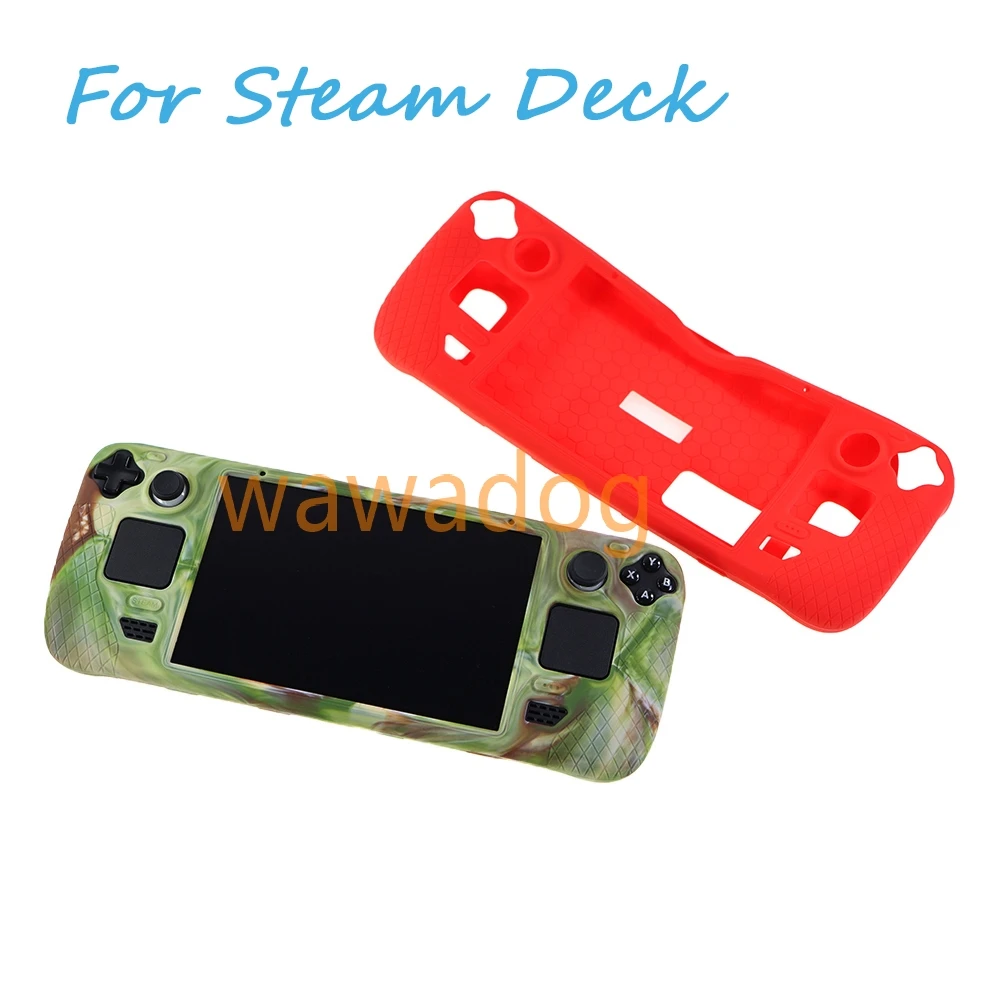 1pc Spiel Controller Weiche Silikon Schutzhülle Fall Für Steam Deck Anti-Scratch Stoßfest Schutz Hülse Spiel