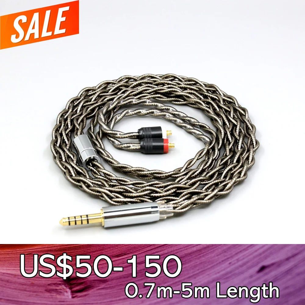 

99% Pure Silver Palladium + Graphene Gold Shielding Earphone Cable For Sony XBA-H2 XBA-H3 xba-A3 xba-A2 LN008197