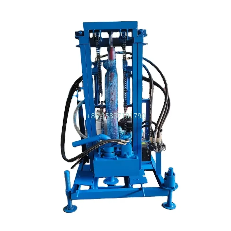 Low Cost 100M Small Portable Drilling Rig Machine Multifunctional Water Well Drilling Rig Construction Mini Drill Rig for Turkey