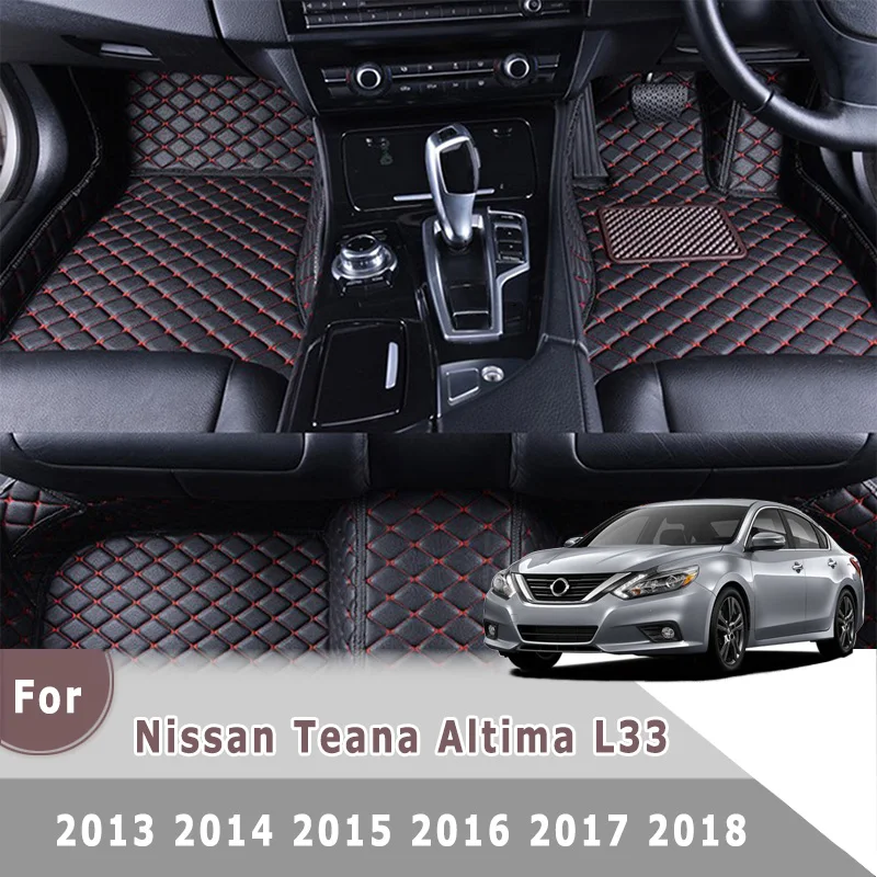 

Коврики RHD для Nissan Teana Altima L33 2018 2017 2016 2015 2014 2013, автомобильные коврики, аксессуары для интерьера автомобиля, защитные коврики