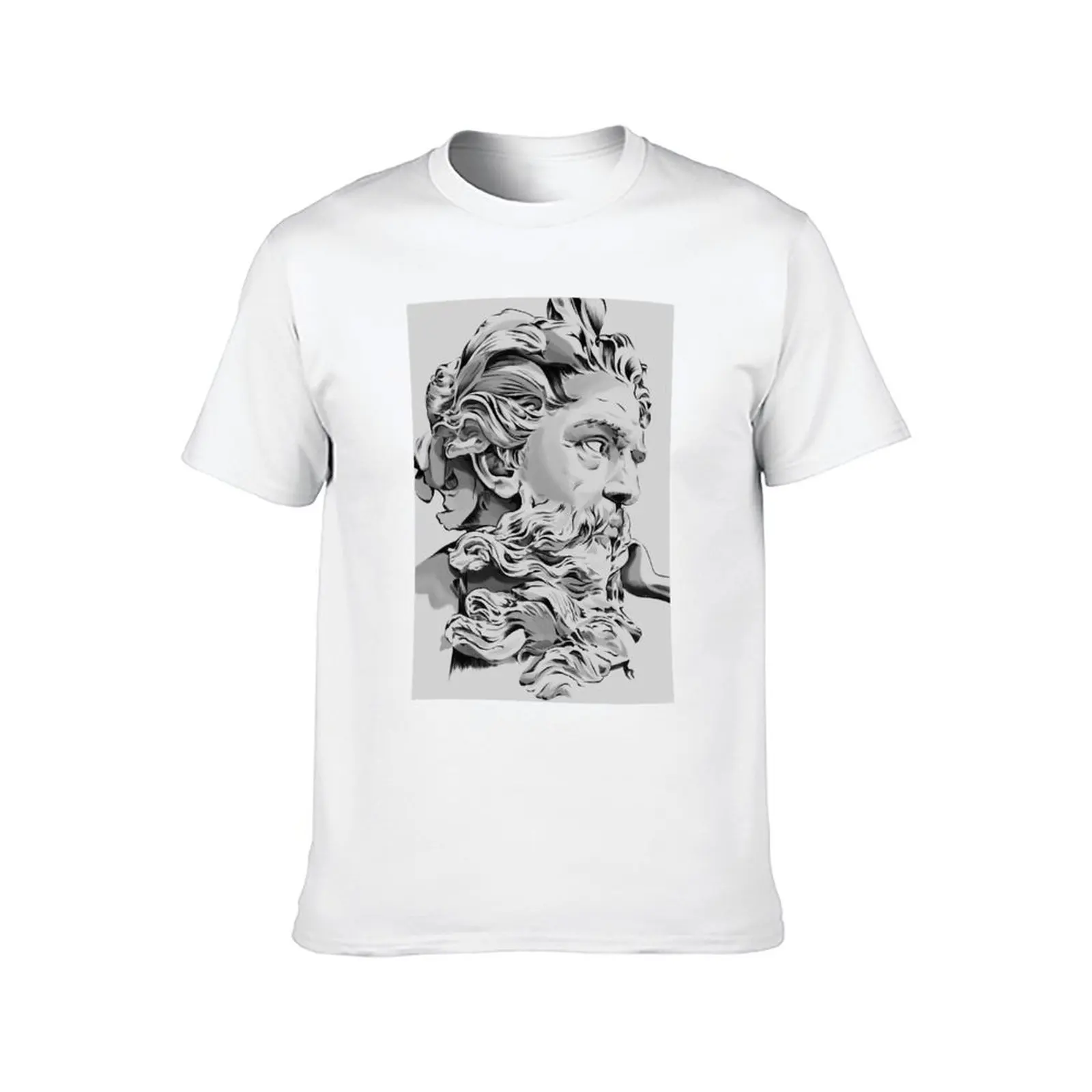 Head of Neptune T-Shirt man t shirt cotton high quality cotton t shirts man 100% T-Shirt