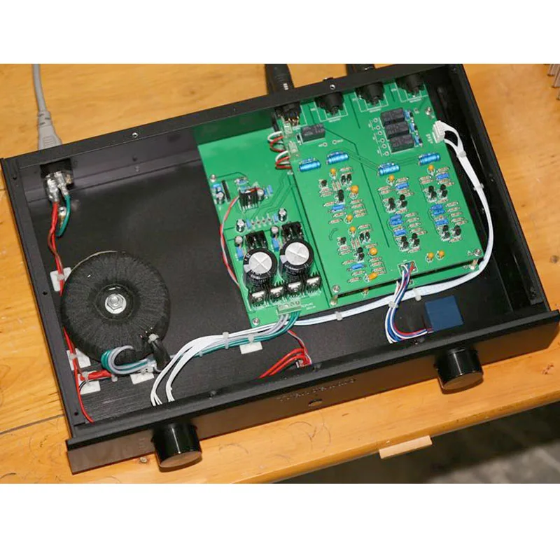 Preamp Fully Balanced Class A Preamplifier Left And Right Channels Independent 3 Balanced Inputs And 1 Balanced Output