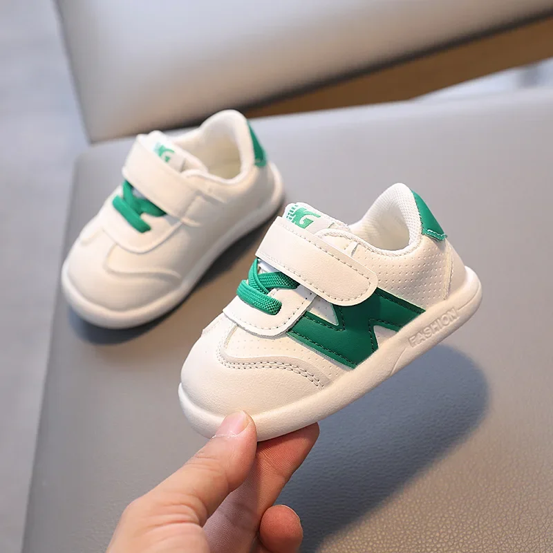 Children's Sneakers Todderl Baby Kids Soft Sole First Walkers Boys Casual Shoes Girls Fashion Hook Outdoor Shoes Child Footwears