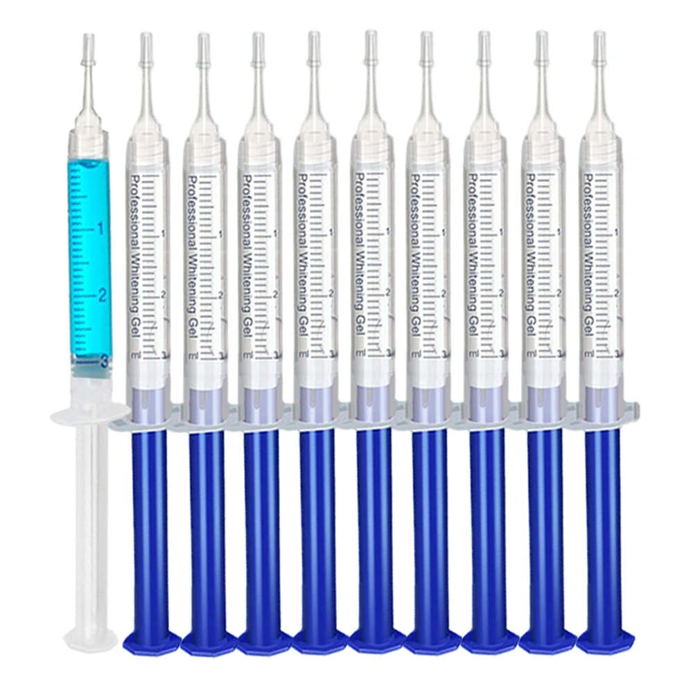 Tanden Whitening Gel Refill Spuit Tand Bleken Gel Bleekmiddel Voor Invisalign Stijl Lade Tandheelkundige Kwaliteit Tand Whitener Witte Kit - afbeelding 2