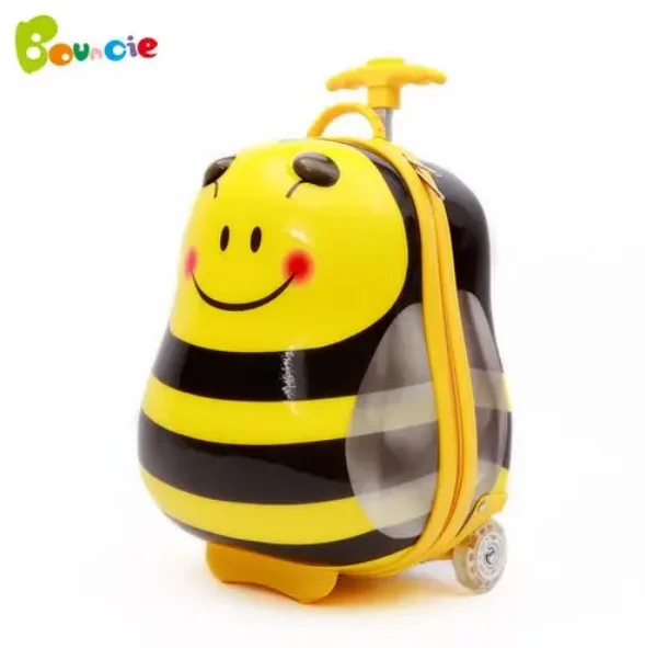 kids Rolling Backpack Luggage Hard Side Suitcase for Kids Carry-On luggage suitcase for boys Travel Trolley bags for girls