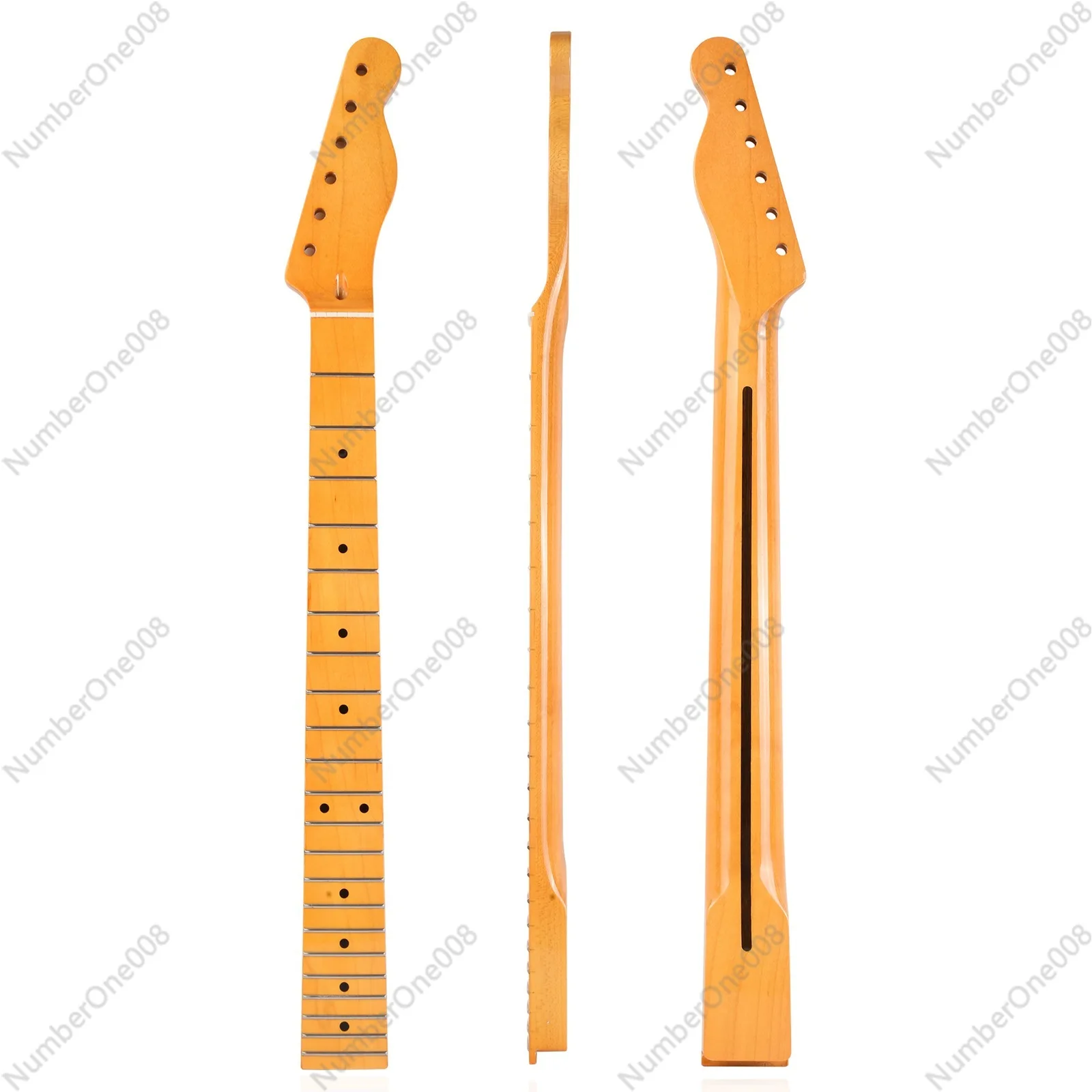 フレットエレキギターネック,22フレット,メイプル,tl, tele, midline用