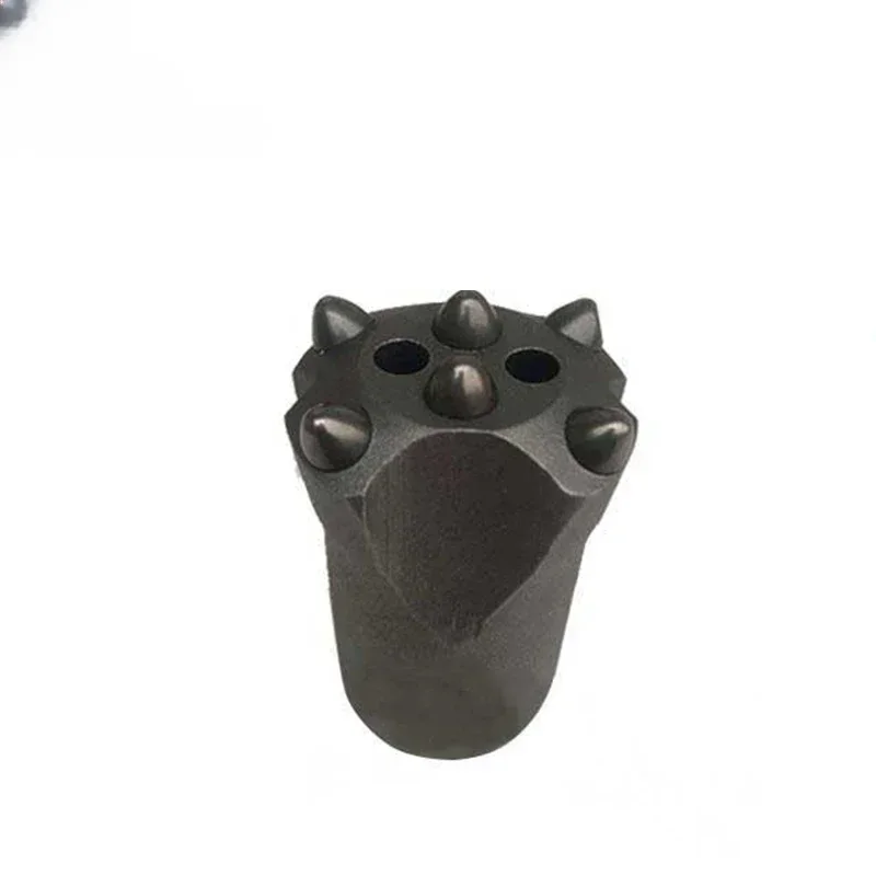 6 Teeth And 7 Teeth Taper Button Bits, Mining Drill Bits For Rock Drilling And Mining 32mm -50mm Hard Spherical Cemented