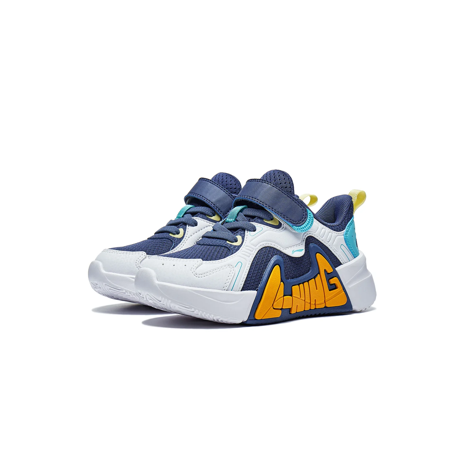 Li-Ning Boys LN 90 FLY V2 Sports Style Shoes Kids Child Wearable LiNing Cushion Sport Shoes Comfortable Leisure Sneakers YKNT124