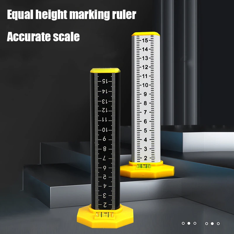 Light Steel Keel Leveling Artifact Ceiling Leveling Special Ruler Equal Height Ruler Gradienter Stick Wall Lay Floor Tiles Tool