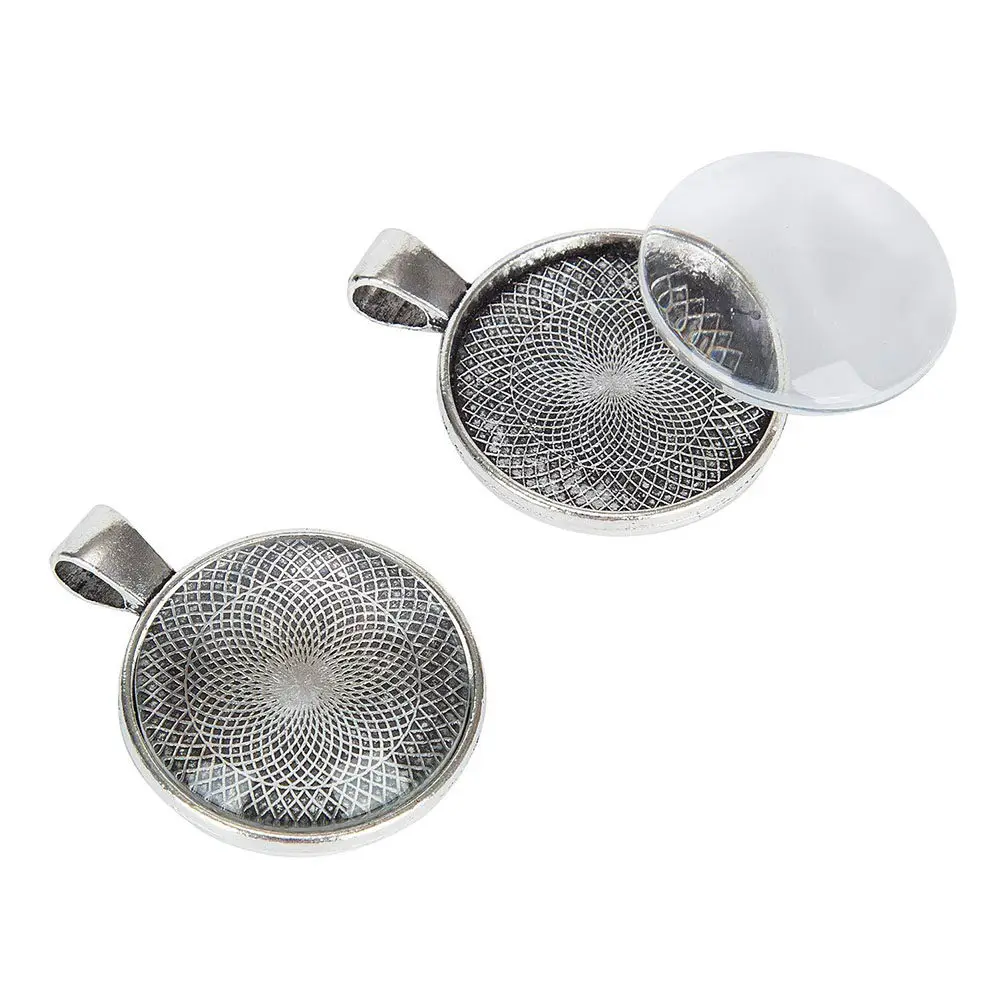 60Pcs Metal Pendant Accessories DIY Jewelry Connectors for Bracelets Necklace Keychains Charms Handmade Craft Supplies