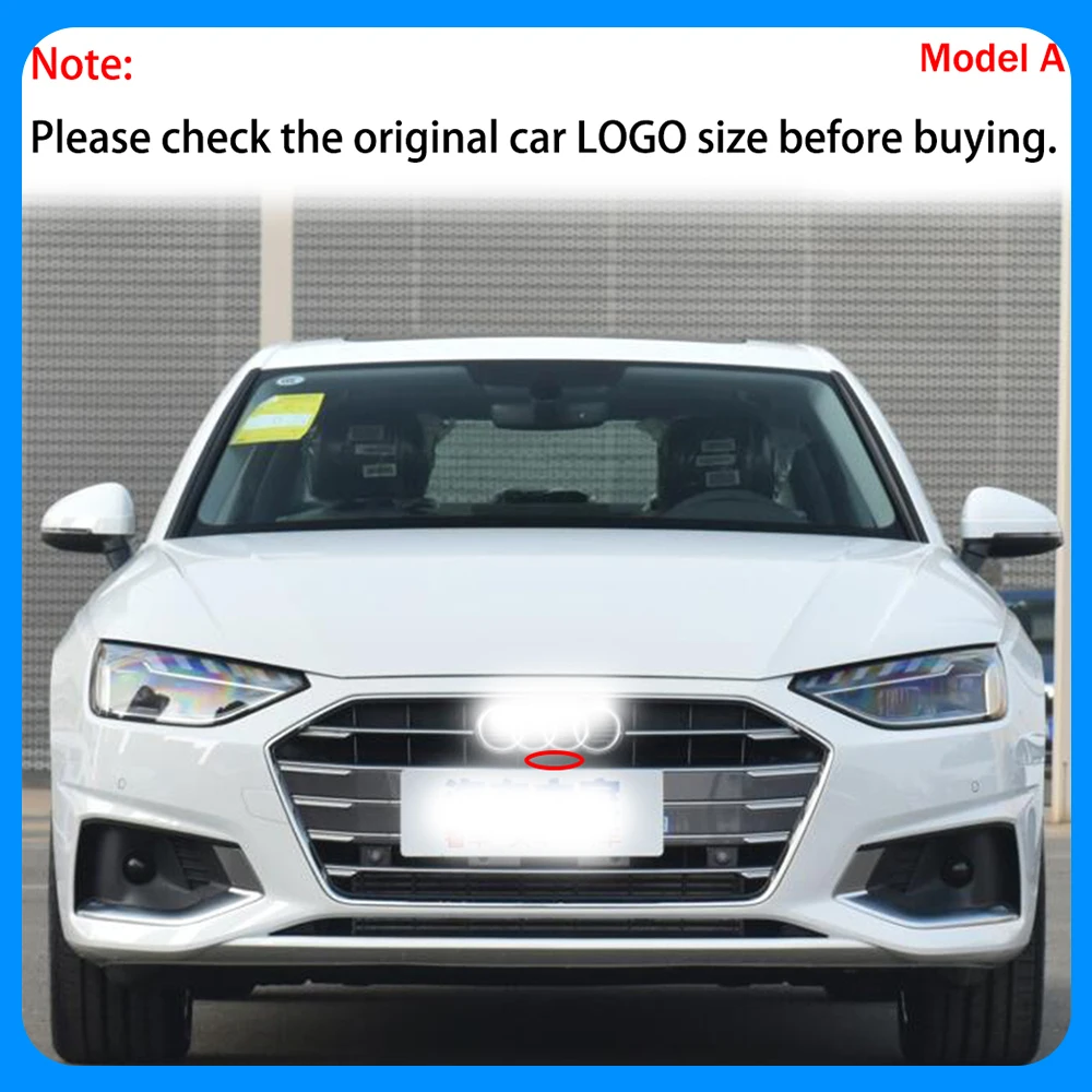 ZhuCamX AHD 1080P Ultra Clear Night Vision LOGO Parking Front View Camera For Audi A4 S4 RS4 B9 8W Facelift 2020 2021 2022 2023