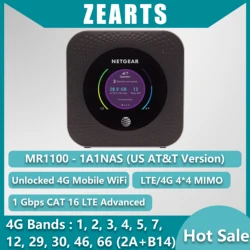 signallink M1 MR1100 4GX Gigabit LTE Mobile Router UnlockedCat16 1Gbps WiFi Hotspot（ 90%new US version without box）