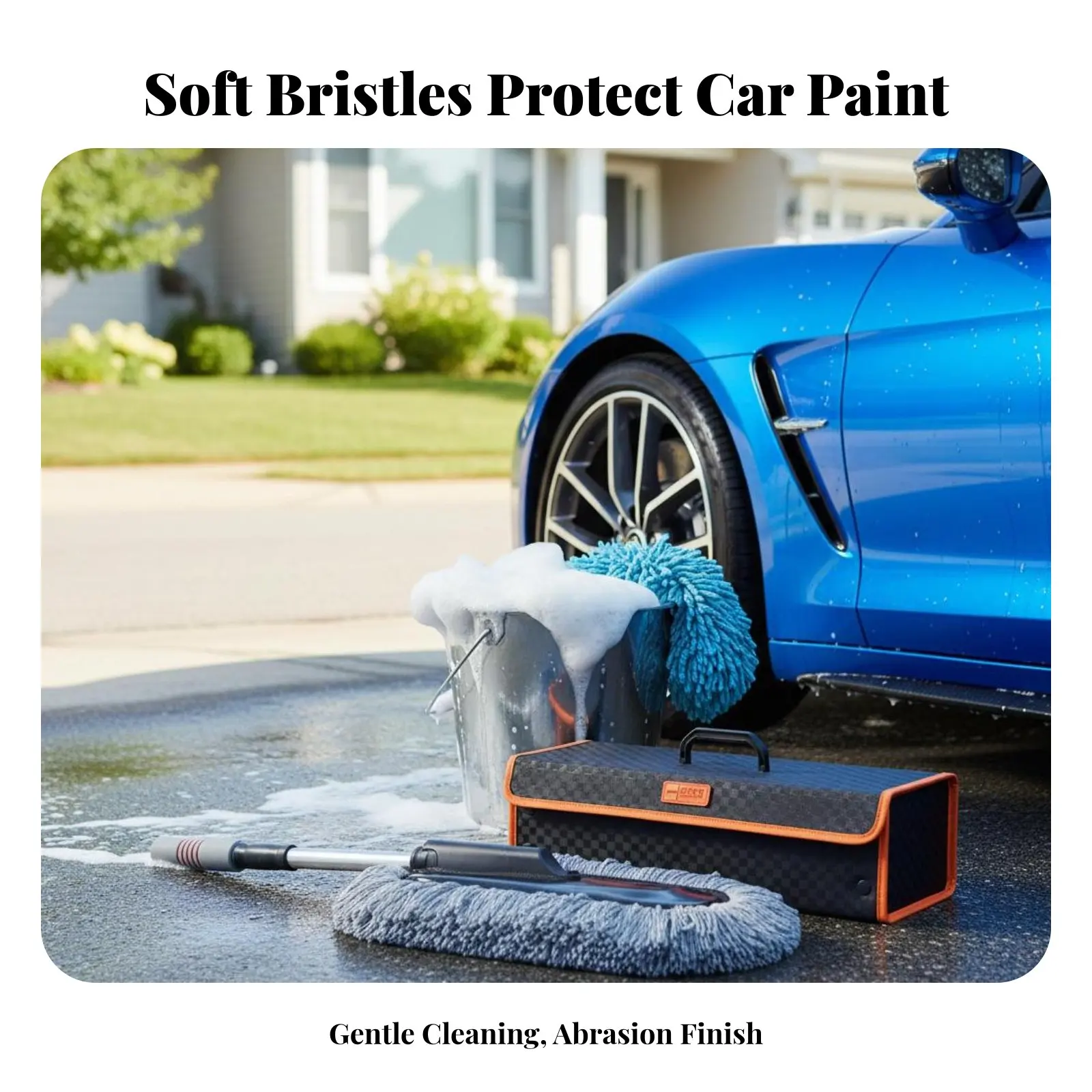 

3 Pieces Telescopic Debrising Tool and Brush Kit Nonmark Extendable Grip Cleaning Tool Soft Fibers Detachable Top Part