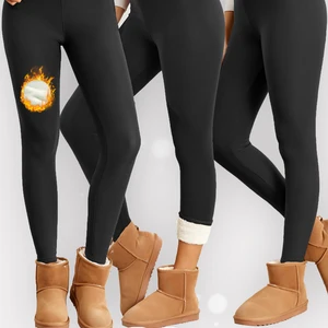 kadınlar için 1/3 adet kış kadife tozluk-açık havada, soğuk önlemek, sıcak, tayt kadınlar casual slim streç pantolon kalın ve süper sıcak Pantolonun ve belin ilk 10 satışı süper yüksek - №6