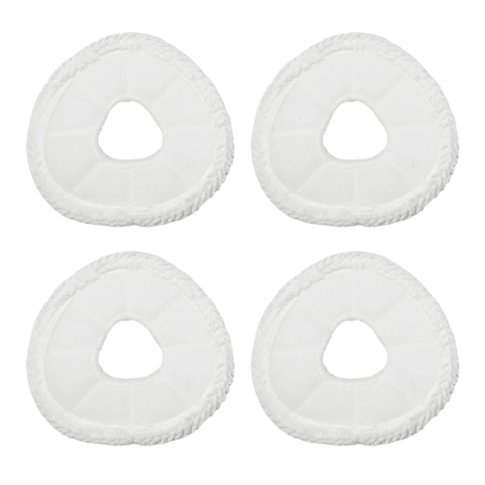 Daily Maintenance Home Cleaning 4 * Mop Cloth Mop Cloth Robotic Vacuum Cleaner Mop Durability Highly Absorbent