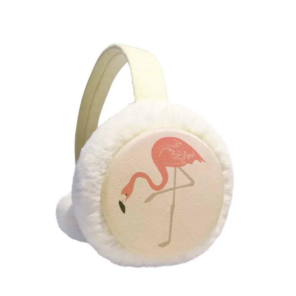 

Standing Flango Pattern Winter Earmuff Ear Warmer Faux Fur Foldable Plush Outdoor