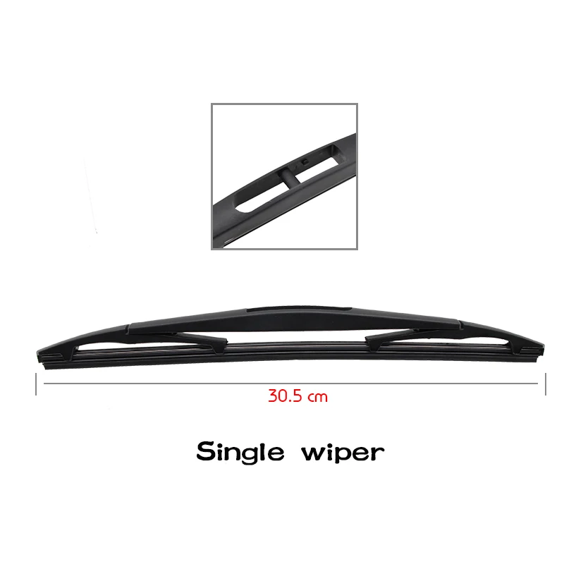 BEMOST Auto Car Rear Windscreen Wiper Blade Arm Soft Natural Rubber For Honda Odyssey 305mm Hatchback Year From 2004 To 2018