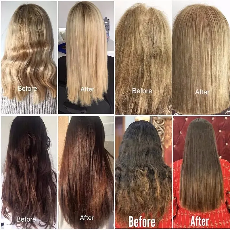 Mascarilla de queratina para el cabello, máscara mágica para el cuidado del cabello, reparación de daños en 5 segundos, Frizzy, suave, liso,