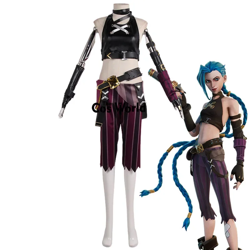 LOL The Loose Cannon Jinx Outfits Games Cosplay Costumes